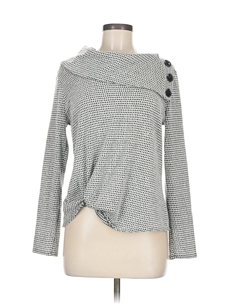 Pre-owned A. Byer Cardigan Sweater In Gray