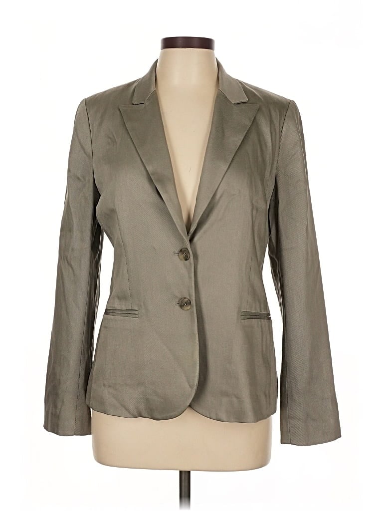 Pre-owned Theory Blazer Jacket In Gray
