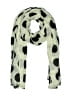 Unbranded Polka Dots Green Black Scarf One size - photo 1