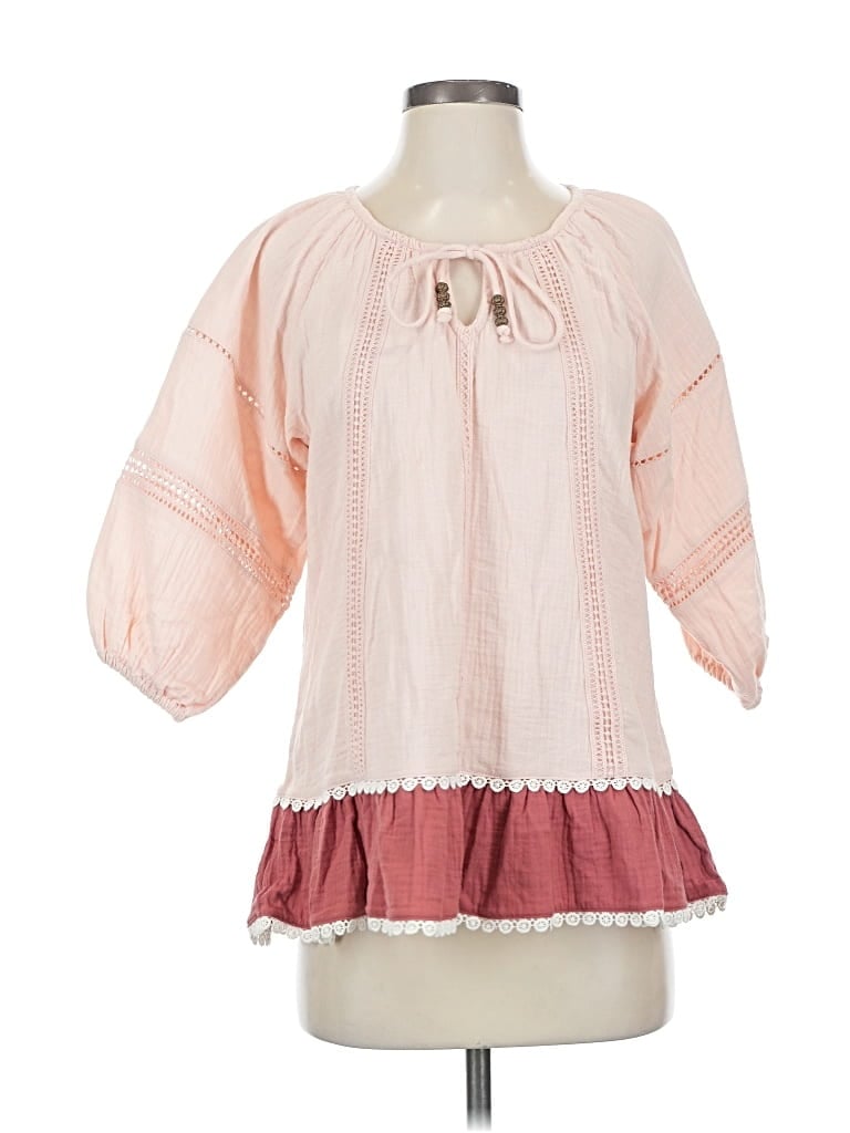 Pre-owned Matilda Jane 3/4 Sleeve Blouse In Pink