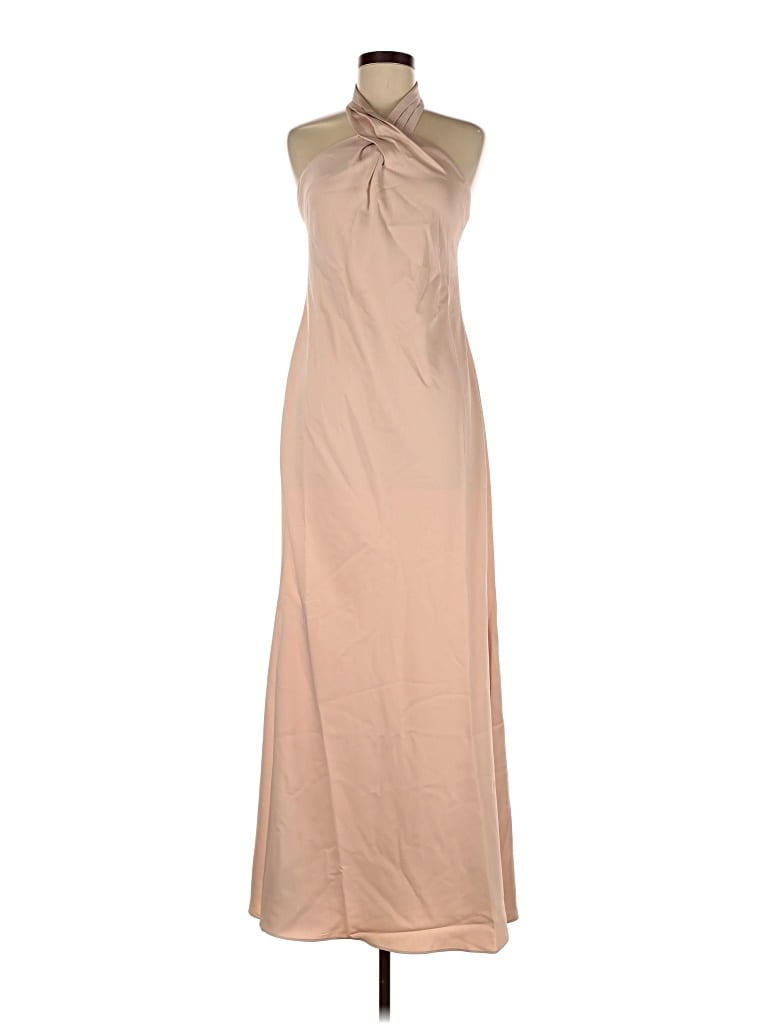 Pre-owned Bhldn Casual Dress In Brown