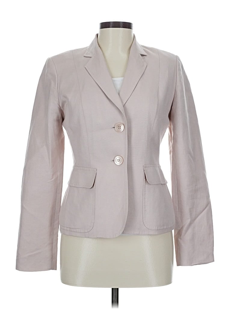 Pre-owned Calvin Klein Blazer Jacket In White