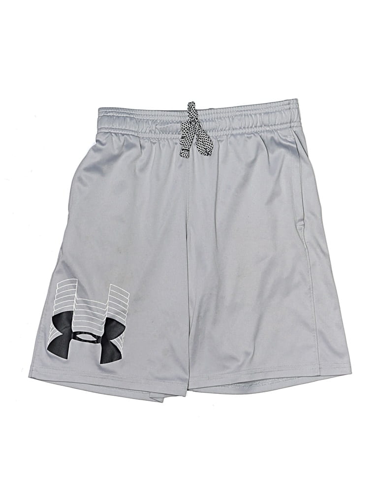 Pre-owned Under Armour Kids' Athletic Shorts In Gray