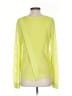 CAbi 100% Acrylic Yellow Green Long Sleeve Top Size S - photo 2