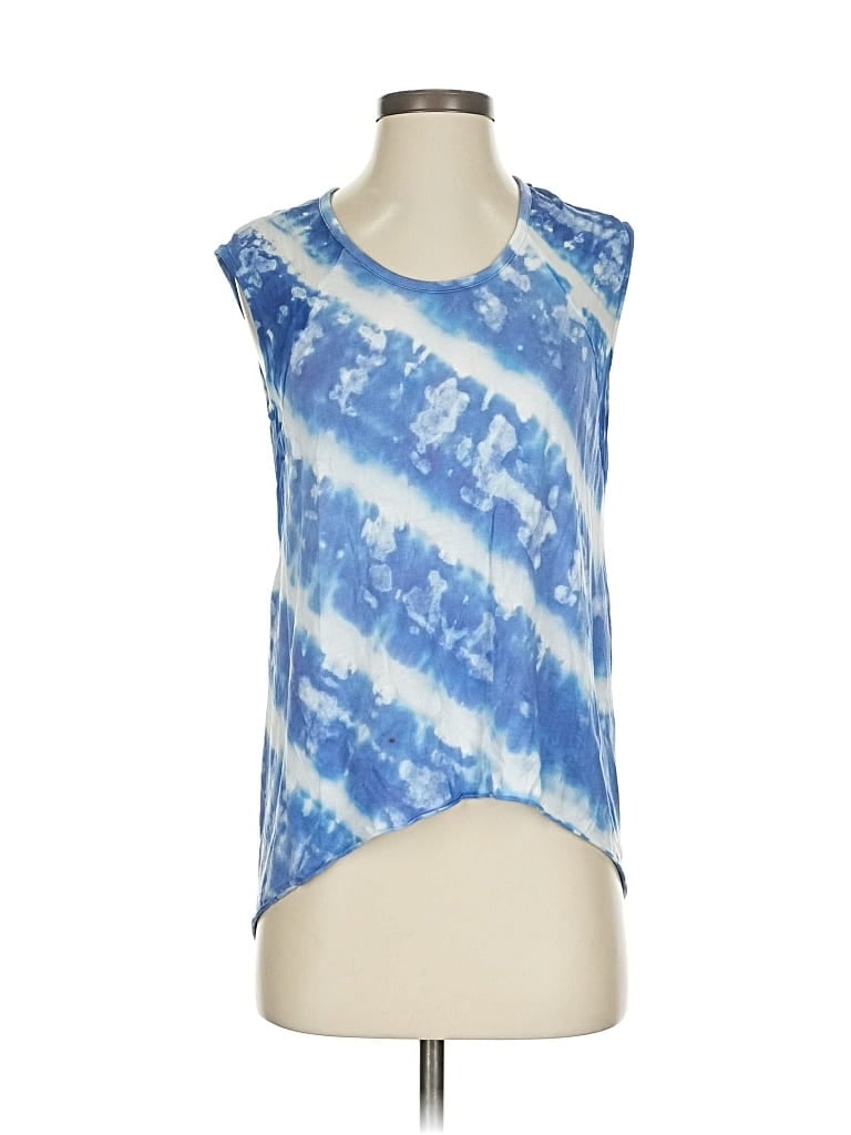 Pre-owned Young Fabulous & Broke Sleeveless T-shirt In Blue