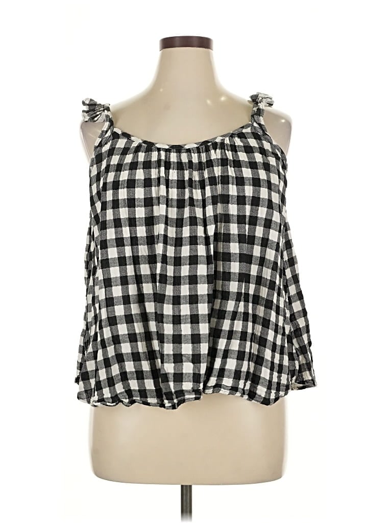 Pre-owned Terra & Sky Casual Dress In Black