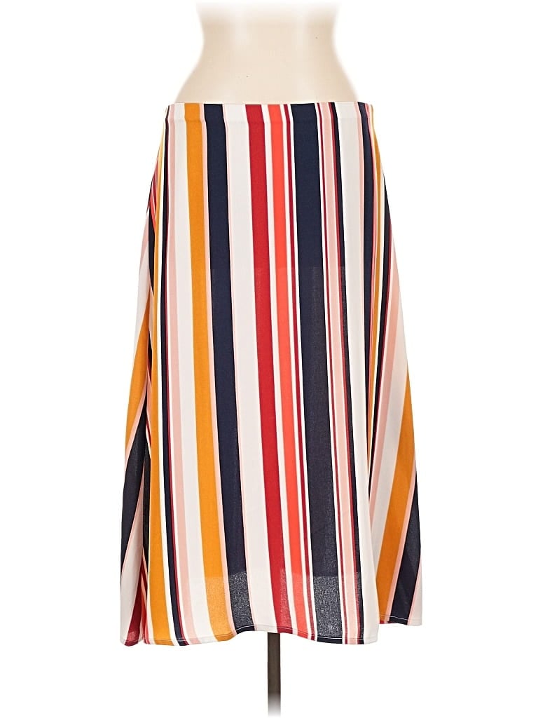 Pre-owned Halogen Casual Skirt In Orange