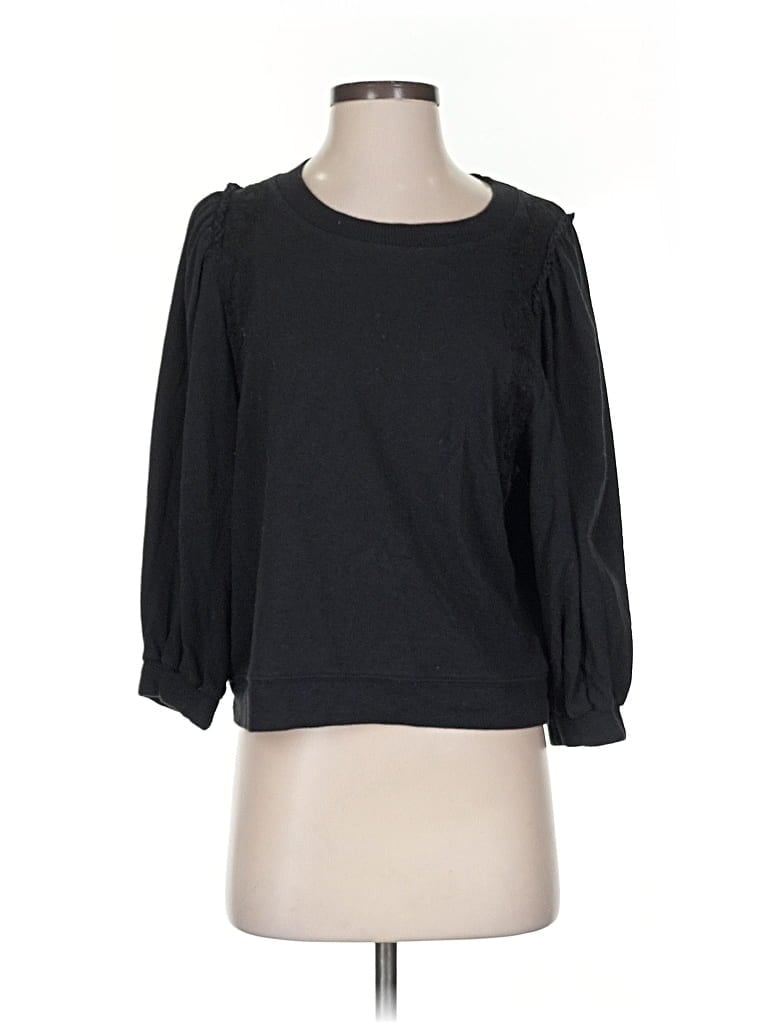 Pre-owned Splendid Sweatshirt In Black