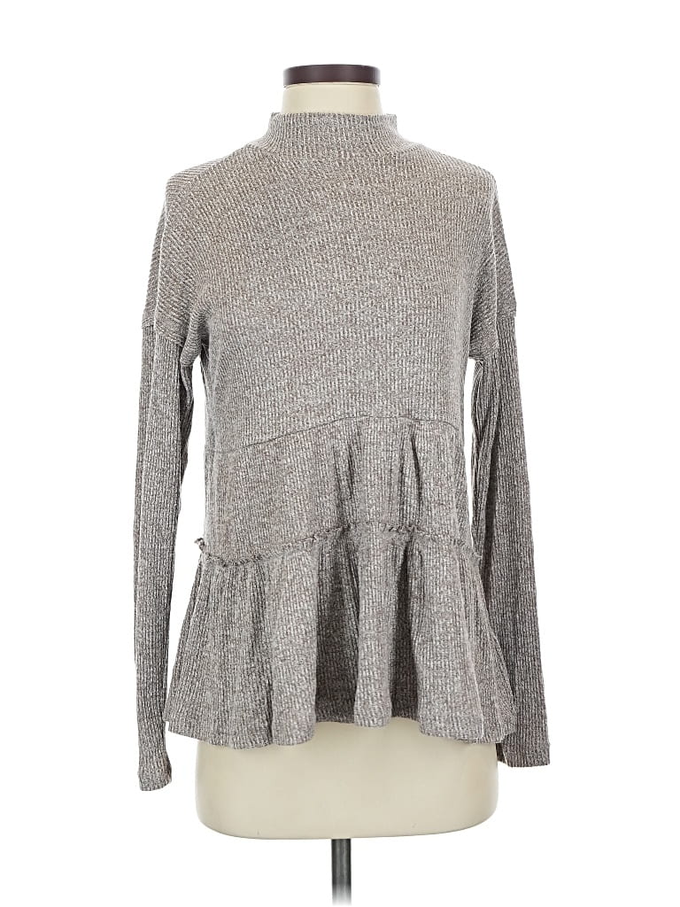 Pre-owned Maurices Turtleneck Sweater In Gray