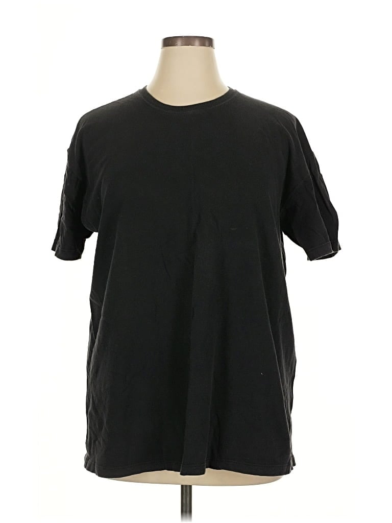 Pre-owned Calvin Klein Short Sleeve T-shirt In Black