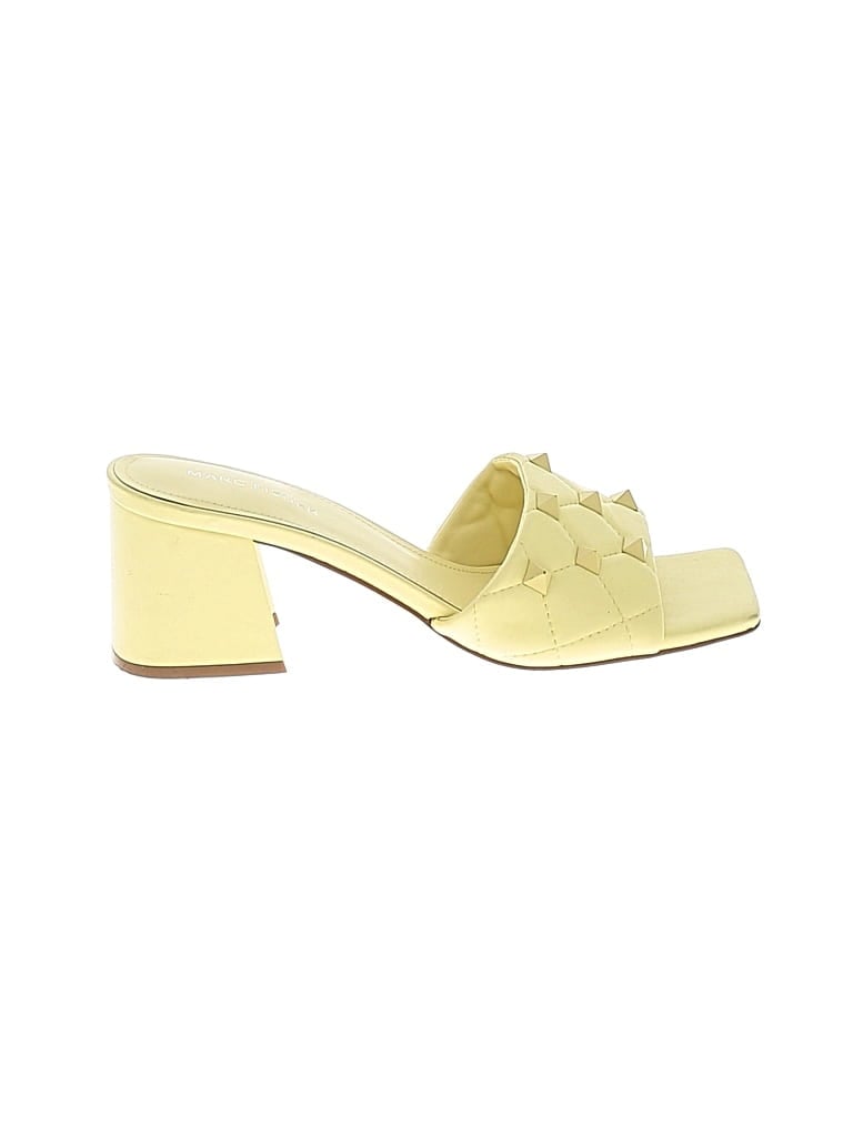 Pre-owned Marc Fisher Sandals In Yellow