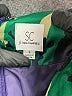 Sara Campbell 100% Polyester Print Green Cocktail Dress Size 6 - photo 6