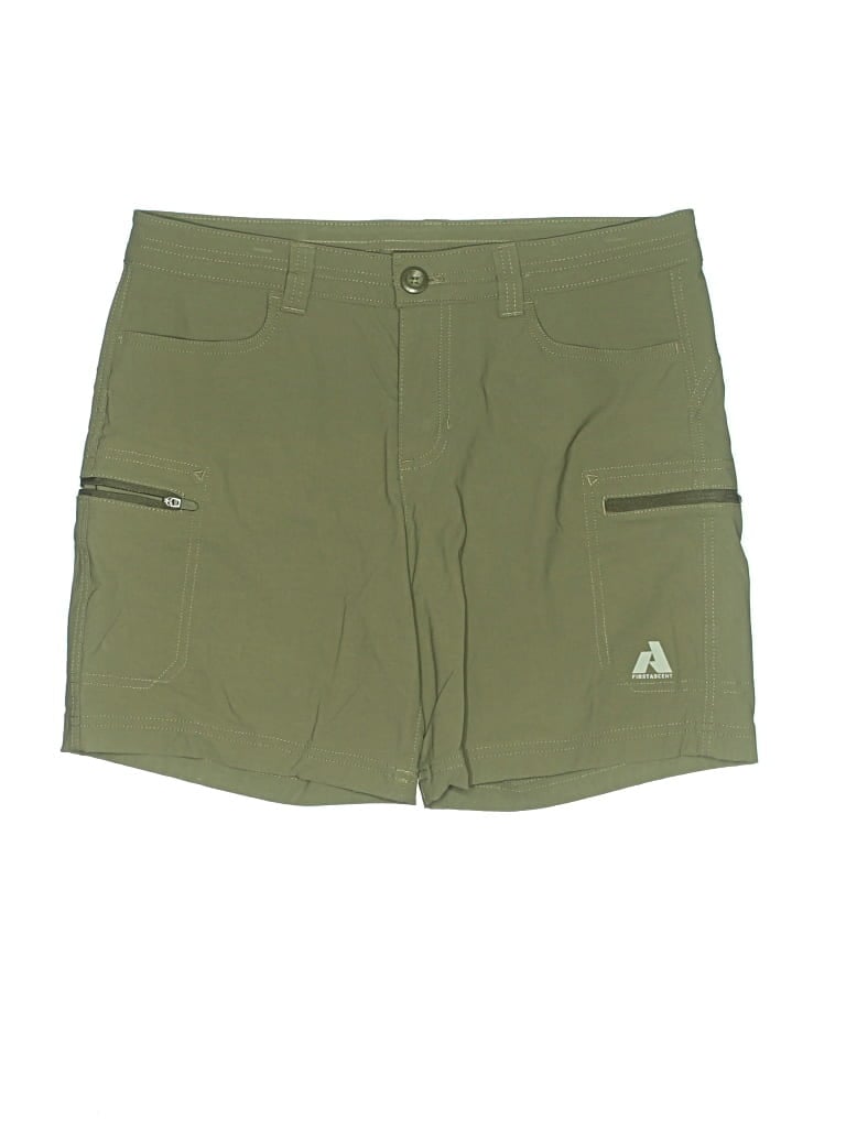 Pre-owned Eddie Bauer Khaki Shorts In Green