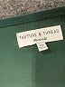 TeXTURE & THREAD Madewell Green Teal Long Sleeve Blouse Size XXS - photo 7