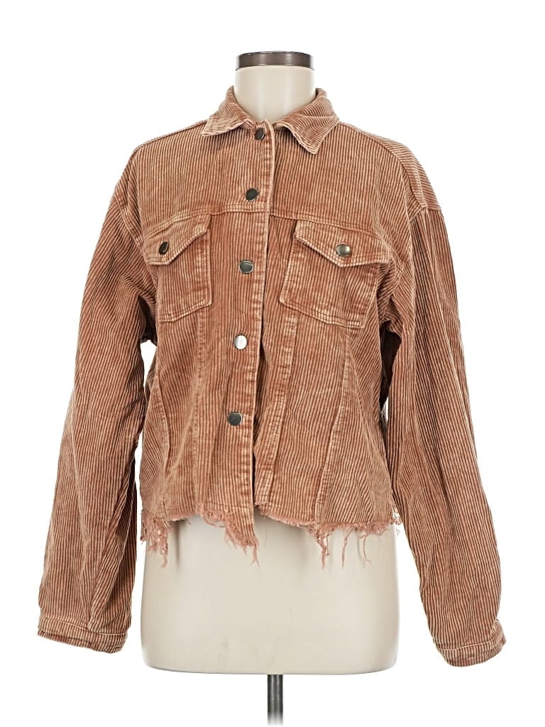 Pre-owned Vici Jacket In Brown