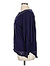 Design History Blue Purple Long Sleeve Blouse Size 1X - photo 5