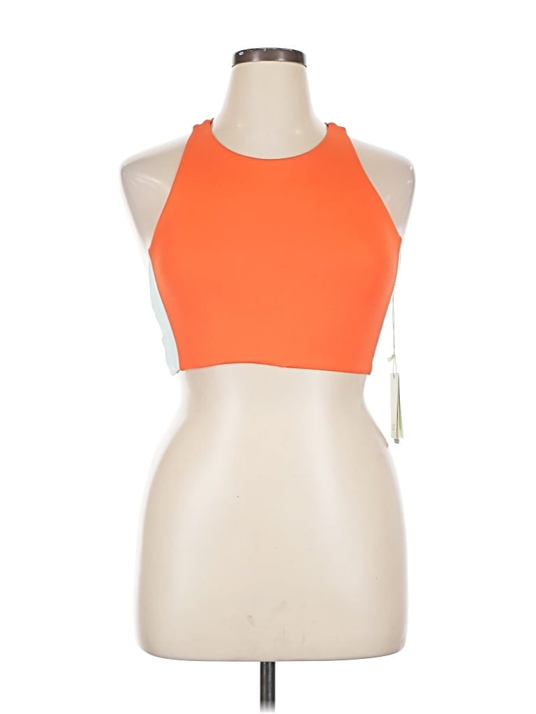 Carve Designs Sports Bra In Orange