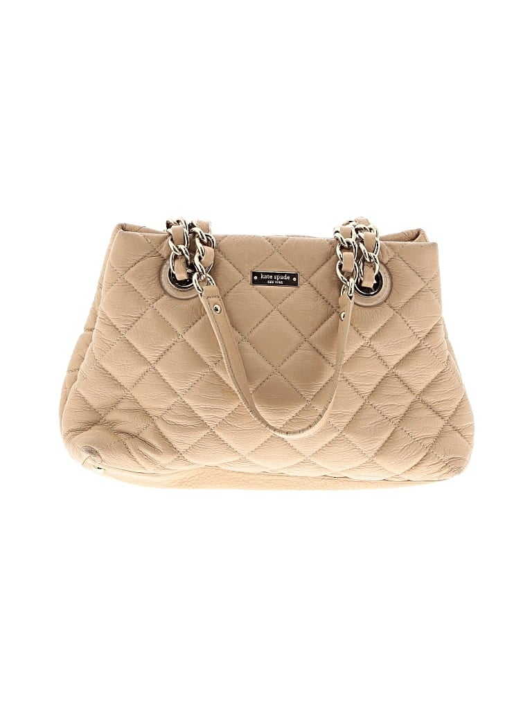 Pre-owned Kate Spade New York Leather Tote Bag In Brown