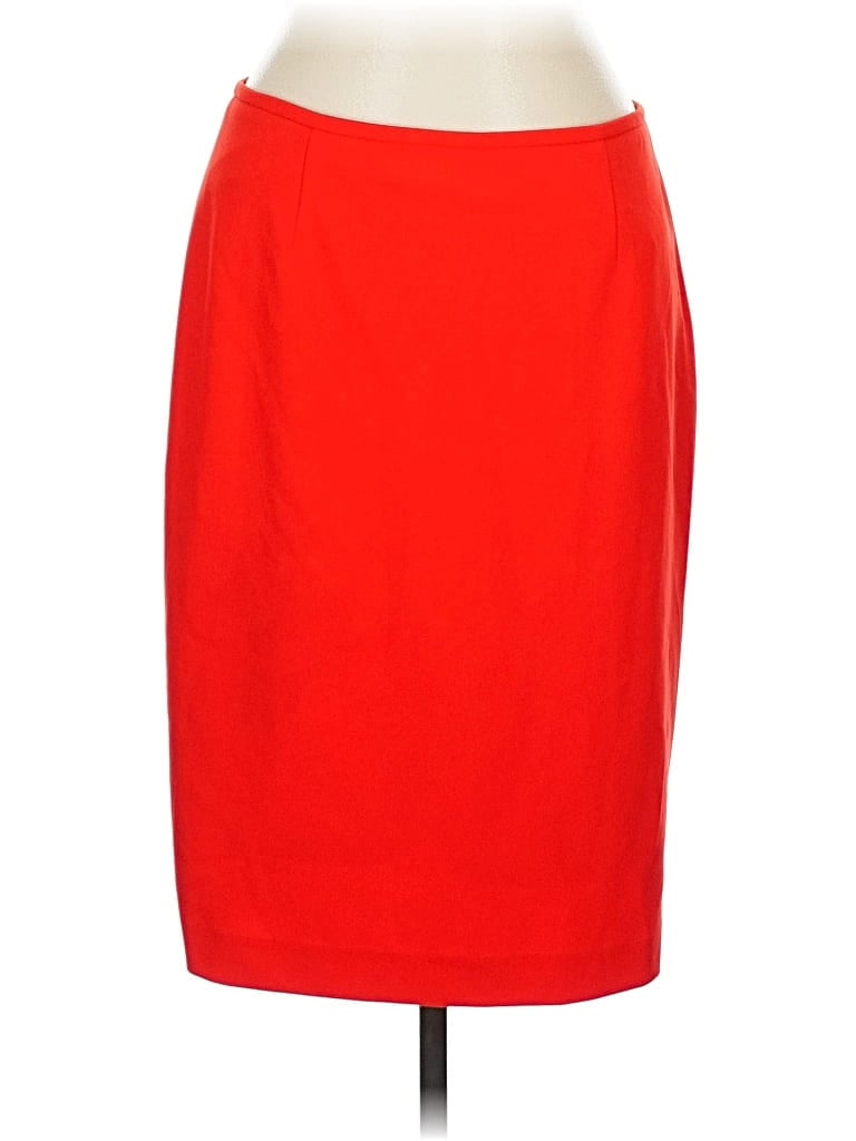 Pre-owned Calvin Klein Formal Skirt In Red