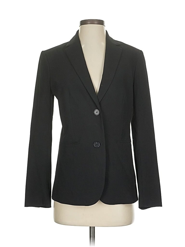 Pre-owned Ann Taylor Blazer Jacket In Black