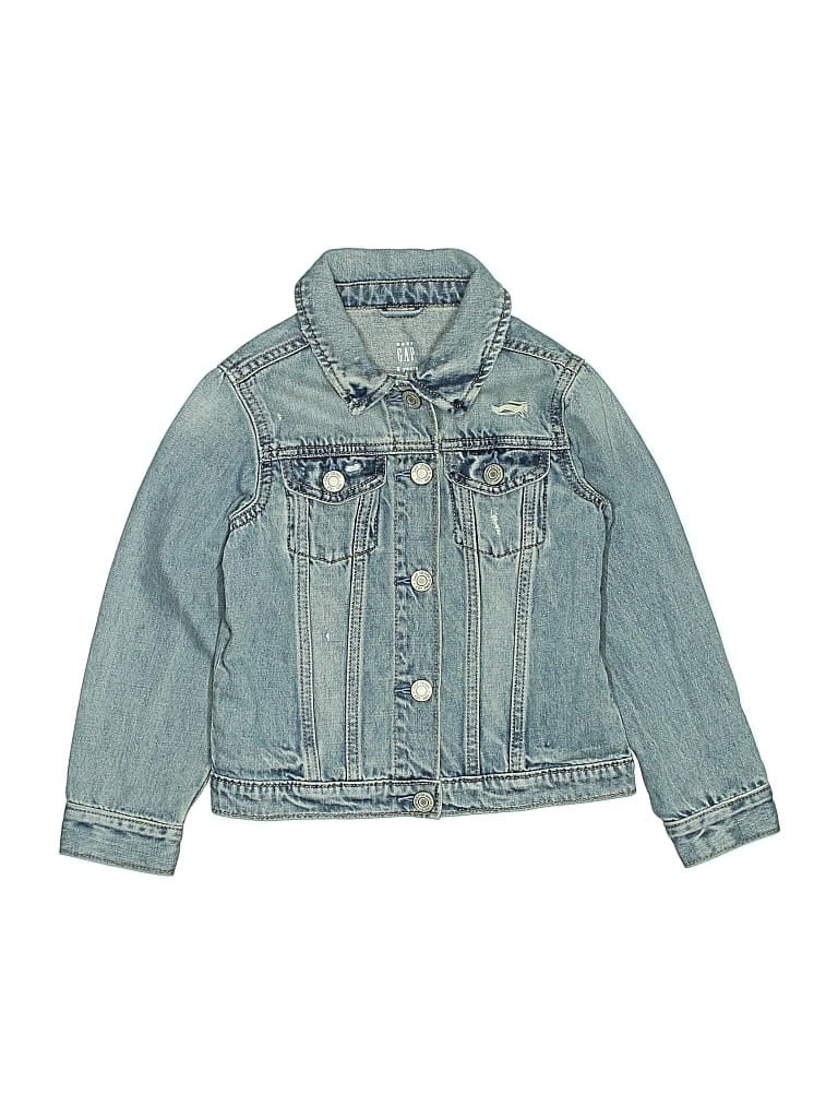 Pre-owned Baby Gap Kids' Denim Jacket In Blue
