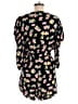 Scoop 100% Rayon Floral Black Romper Size M - photo 2