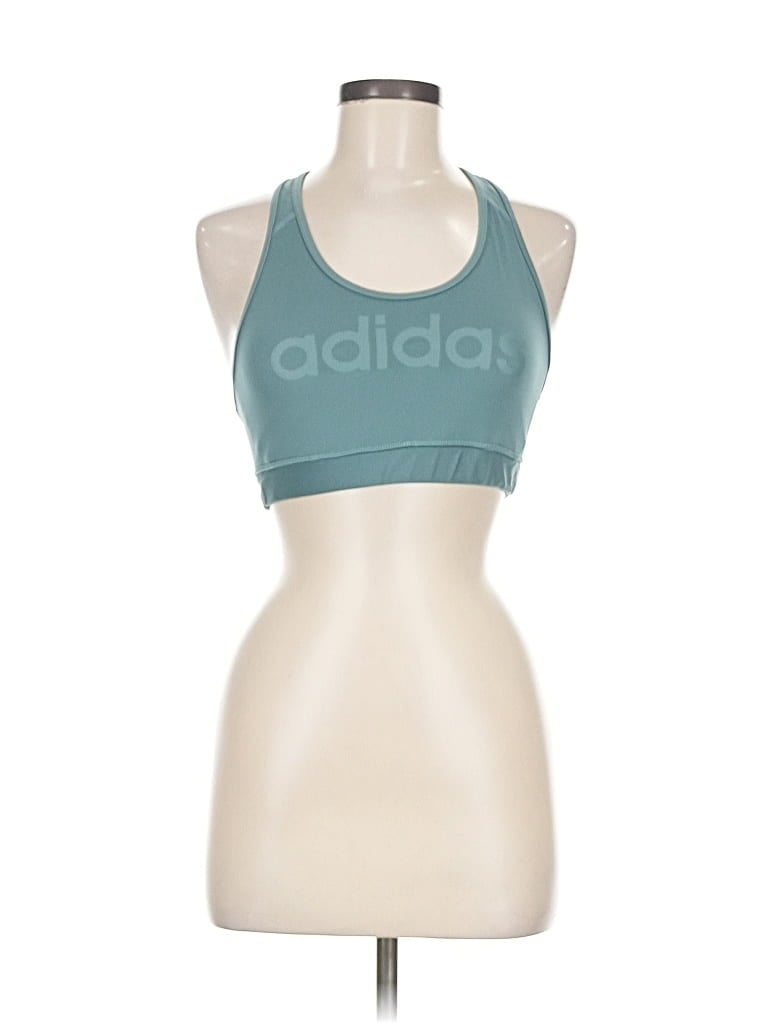 Pre-owned Adidas Originals Sports Bra In Blue