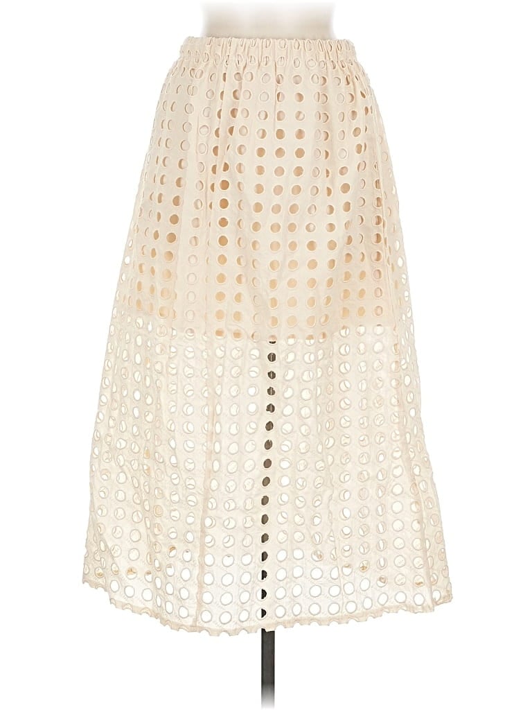 Pre-owned Unbranded Casual Skirt In White