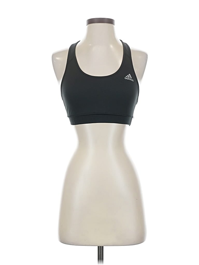 Pre-owned Adidas Originals Sports Bra In Black