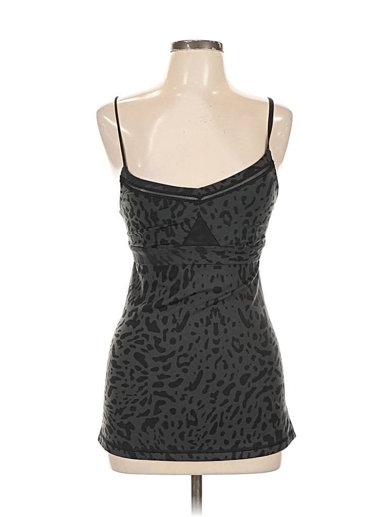 Pre-owned Lululemon Athletica Tank Top Gray Strapless Neckline Tops