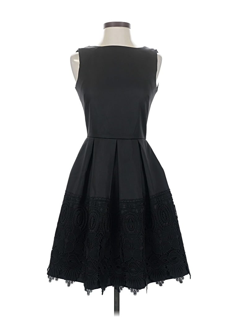 Pre-owned Closet Cocktail Dress In Black