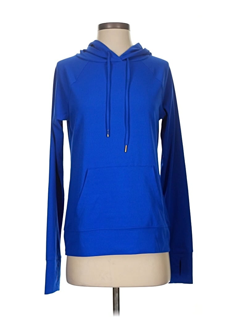 Pre-owned Lou & Grey Pullover Hoodie In Blue