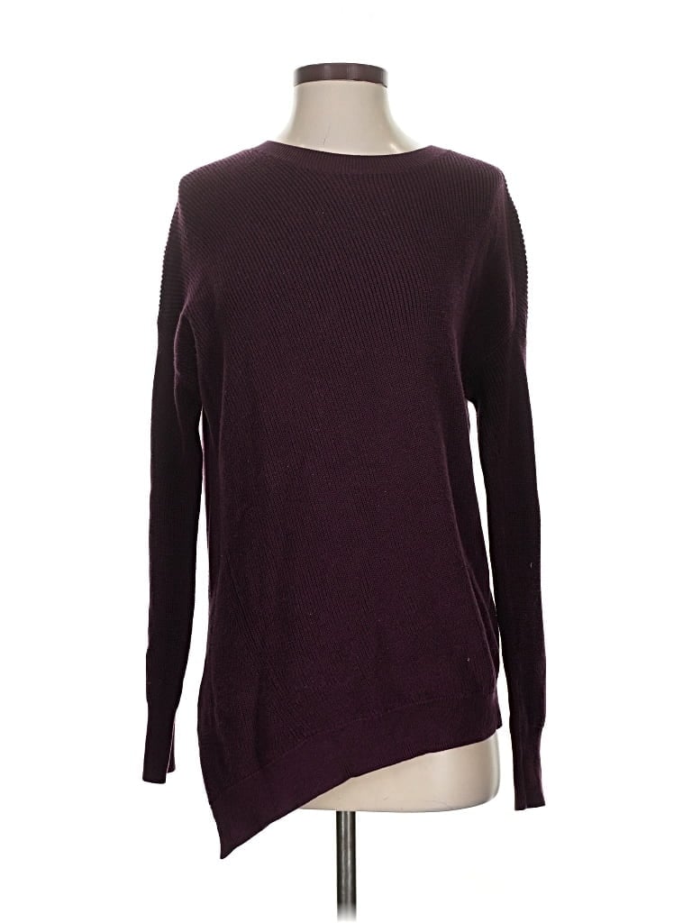 Pre-owned Athleta Pullover Sweater In Burgundy