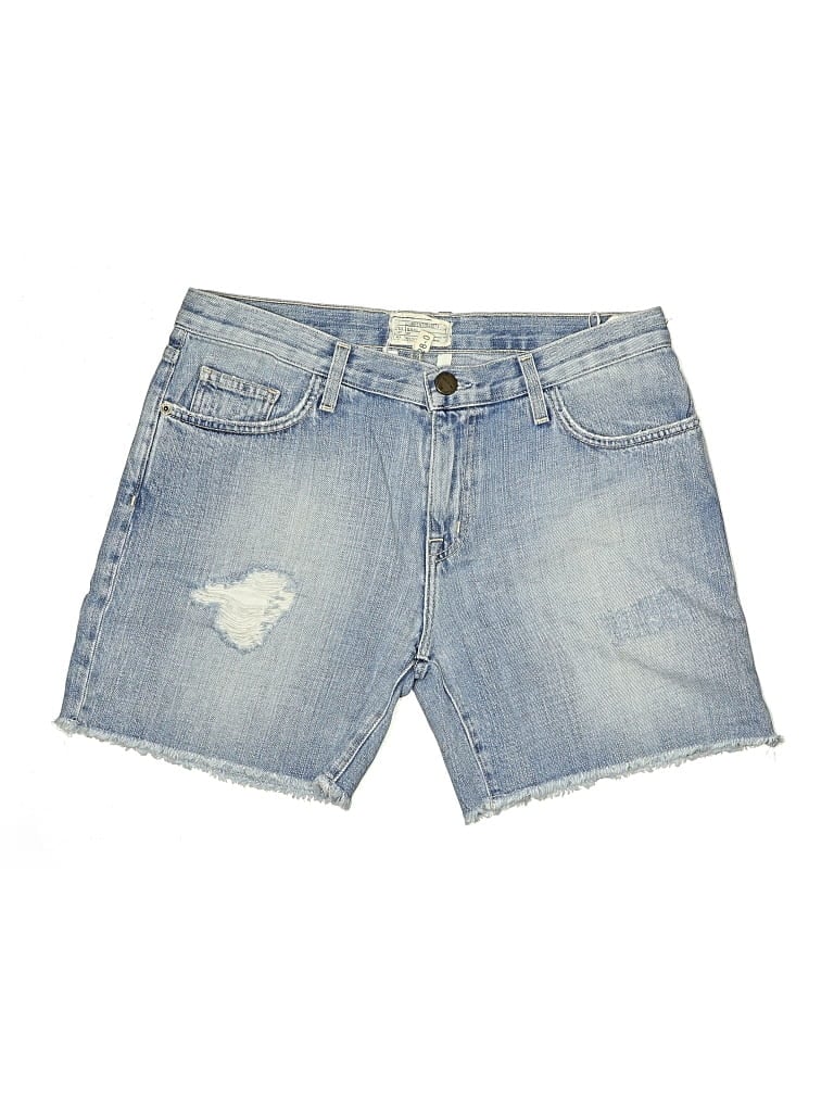 Pre-owned Current Elliott Denim Shorts In Blue