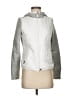 Athleta 100% Polyester Solid Silver Jacket Size XXS - photo 1