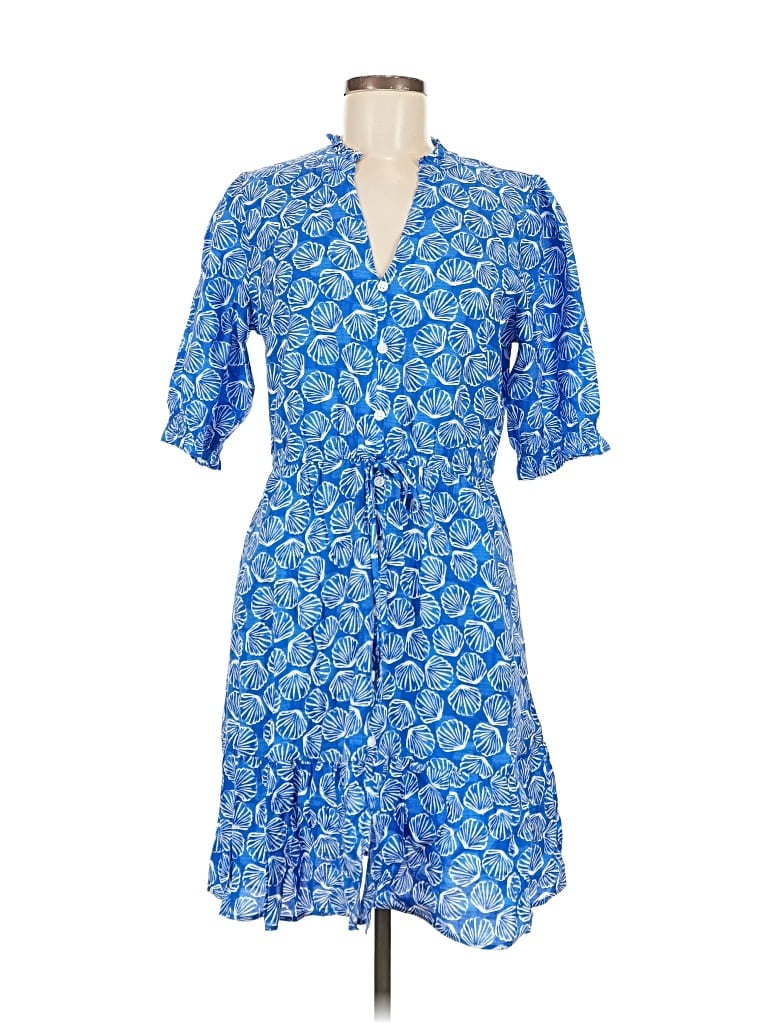 Pre-owned Sonoma Goods For Life Casual Dress In Blue