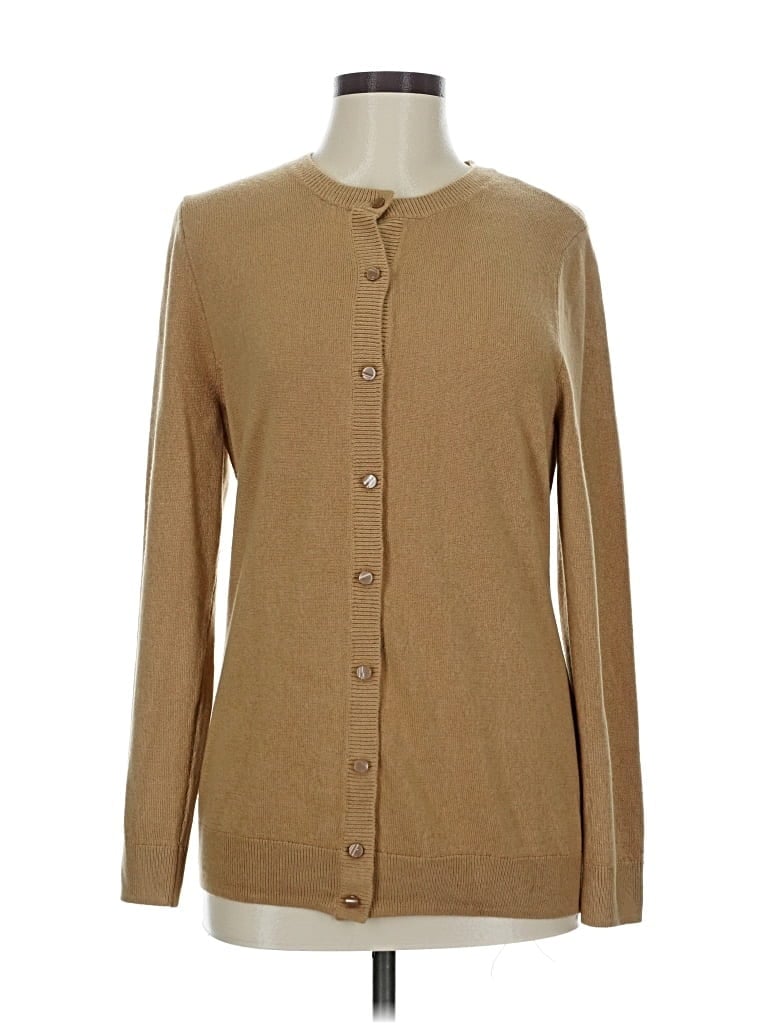 Pre-owned Croft & Barrow Cardigan Sweater In Brown