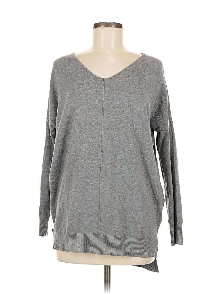 Pre-owned Dreamers 3/4 Sleeve T-shirt In Gray