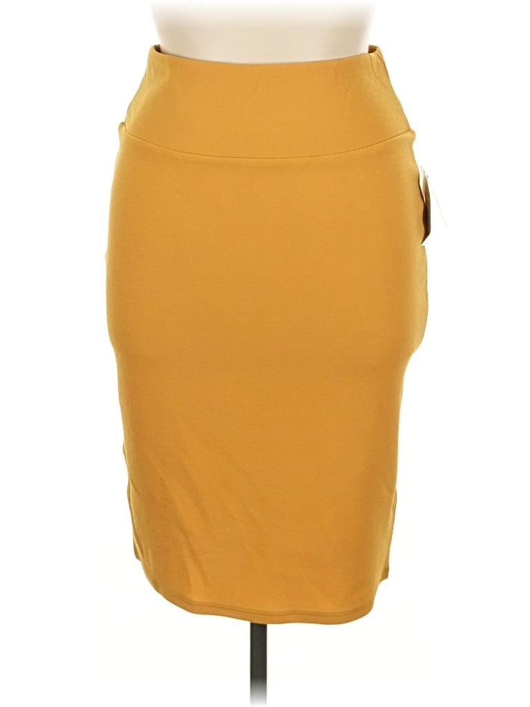 Lularoe Casual Skirt In Yellow