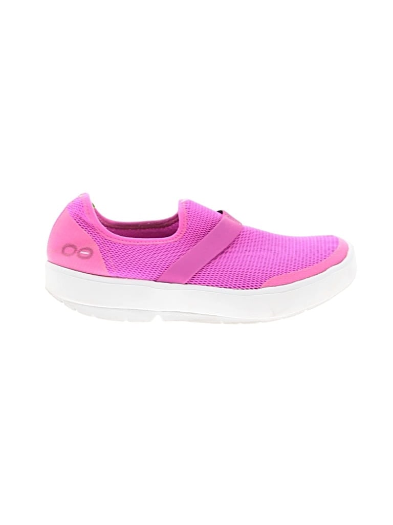 Pre-owned Oofos Sneakers In Pink