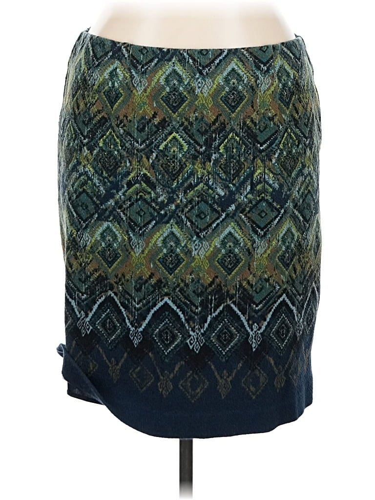 Pre-owned Jjill Casual Skirt In Blue