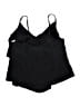 Aqua Green Black Swimsuit Top Size 18 - photo 2