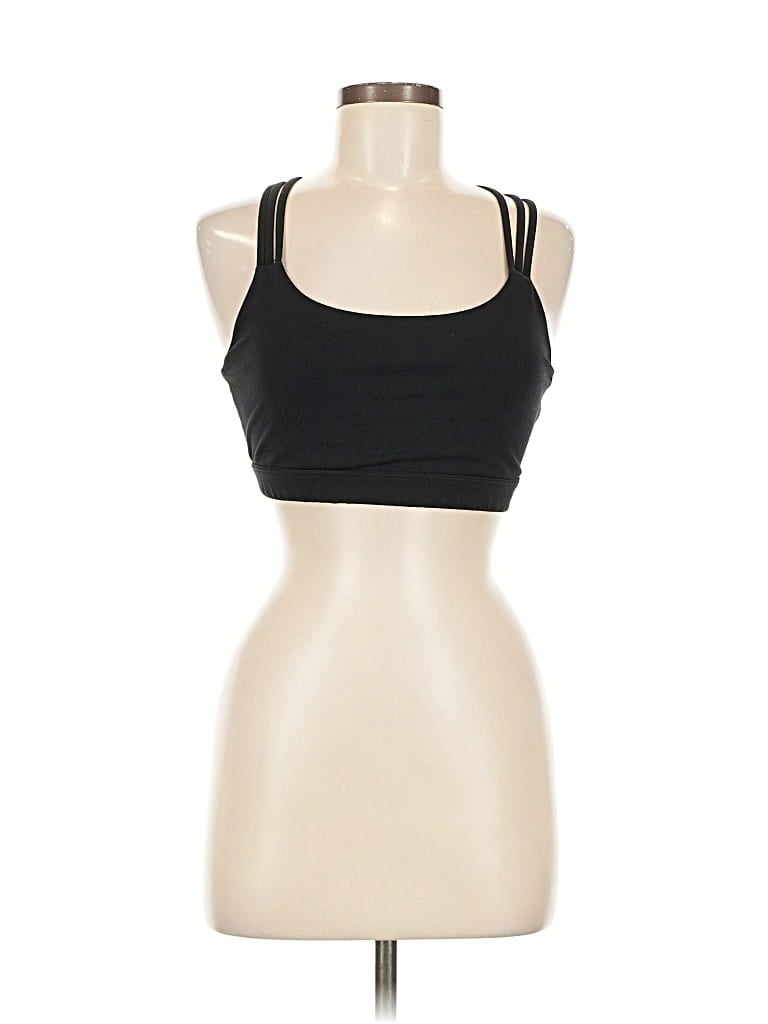 Pre-owned Gap Fit Outlet Sports Bra In Black