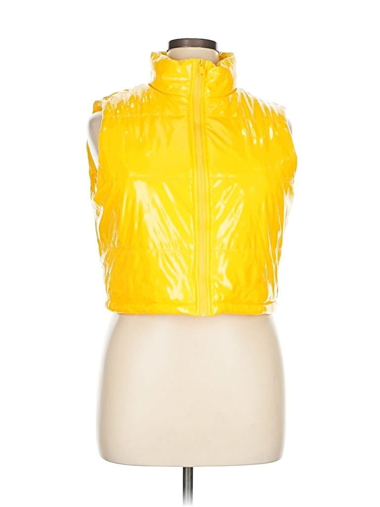 Pre-owned Daisy Vest In Yellow