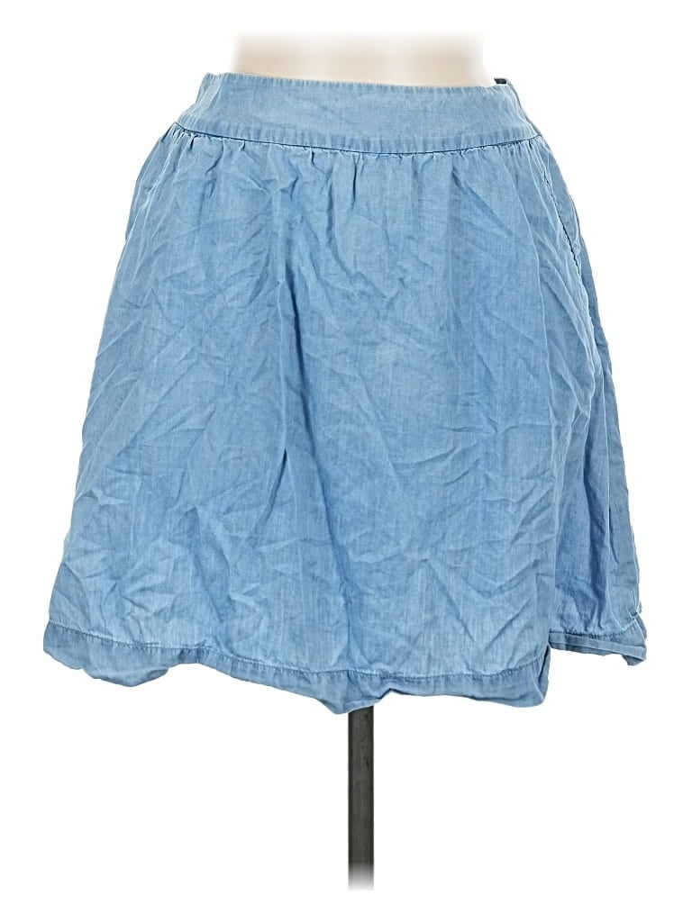 Pre-owned Crown & Ivy Casual Skirt In Blue