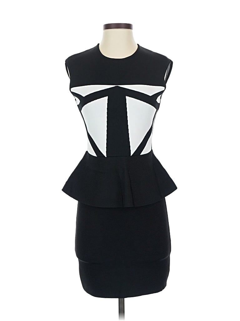 Pre-owned Bcbgmaxazria Cocktail Dress In Black