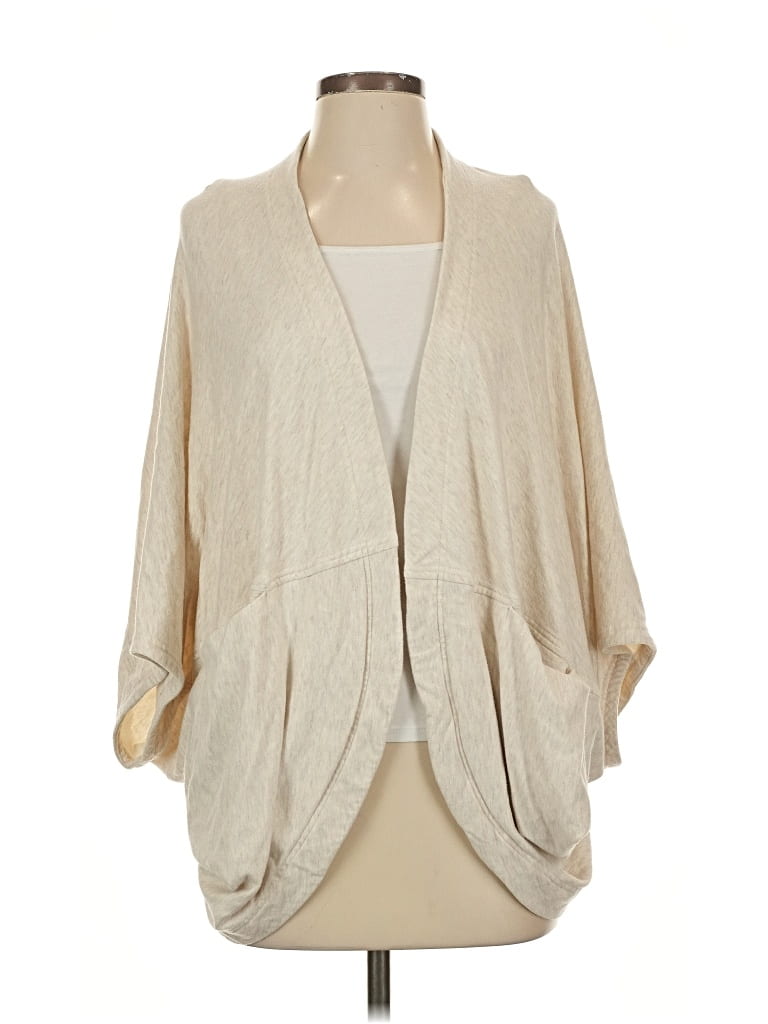 Pre-owned Athleta Cardigan Sweater In Brown