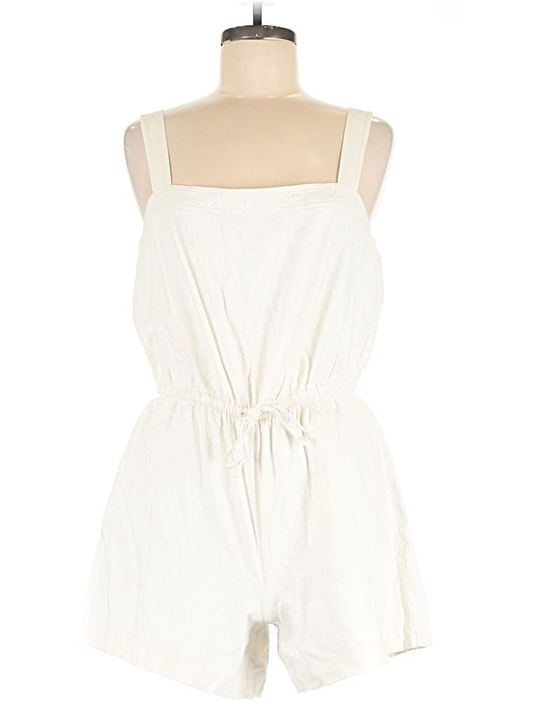 Pre-owned Gap Romper In White