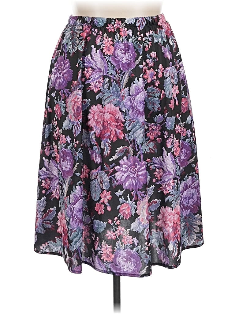 Pre-owned Unbranded Casual Skirt In Purple