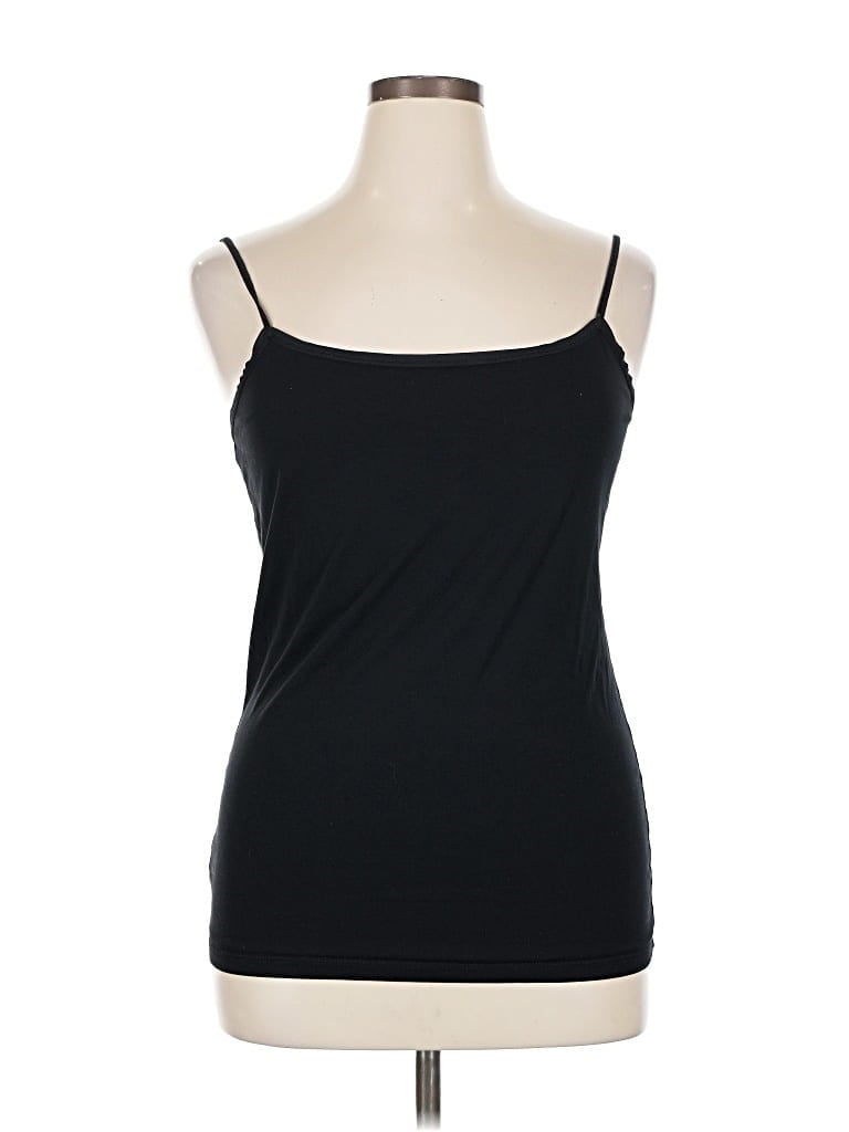 Pre-owned Ann Taylor Factory Tank Top Black Strapless Neckline Tops